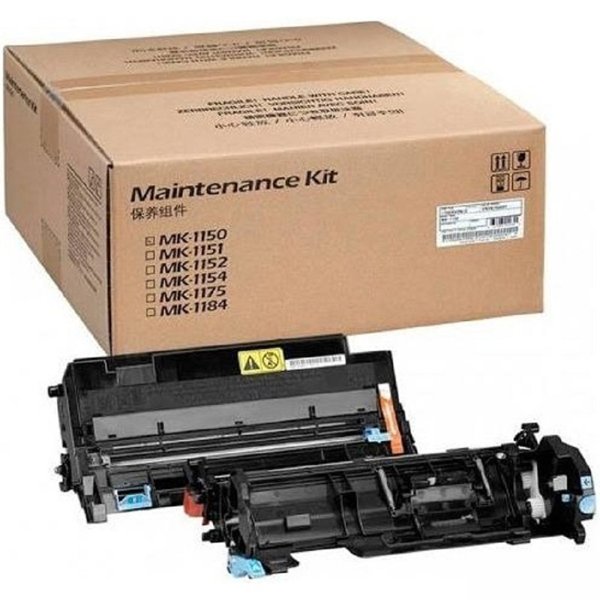 Комплект обслуживания NVP для KYOCERA M2135dn M2635dn M2735dw M2040dn (восстановленый) (MK-1150)  (Состав: DK-1150 Блок фотобарабана +MC-1150 + DV-1150 Блок проявки)