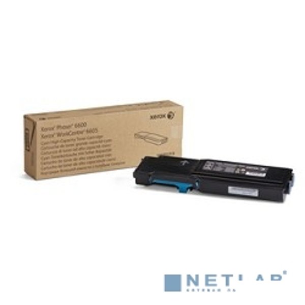 XEROX 106R02233 Тонер-картридж  голубой  (6K) Phaser 6600/WC 6605