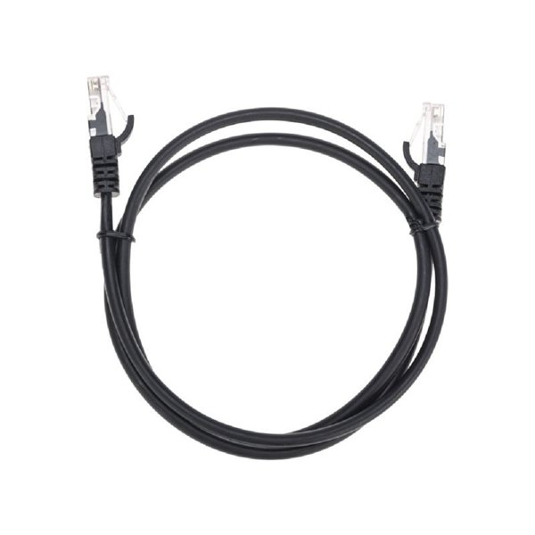 Rexant (02-0102-1) Патч-корд U/UTP, CAT 5e, RJ45-RJ45, 26AWG, LSZH, черный, 1м