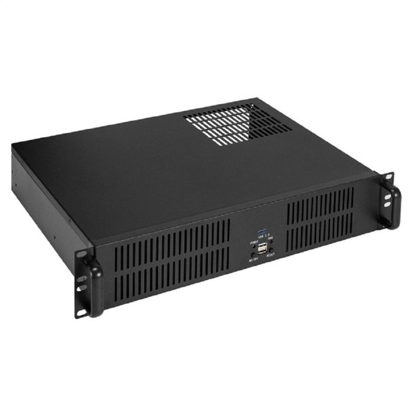 Exegate EX298280RUS Серверный корпус ExeGate Pro 2U350-33 <RM 19", высота 2U, глубина 350, БП 1000ADS, 2*USB+1* USB3.0>