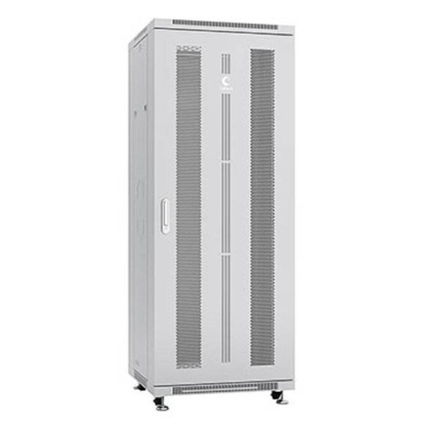 Cabeus ND-05C-32U60/100 Шкаф монтажный телекоммуникационный 19" напольный для распределительного и серверного оборудования 32U 600x1000x1610mm (ШхГхВ) передняя и задняя перфорированные двери, ручка с