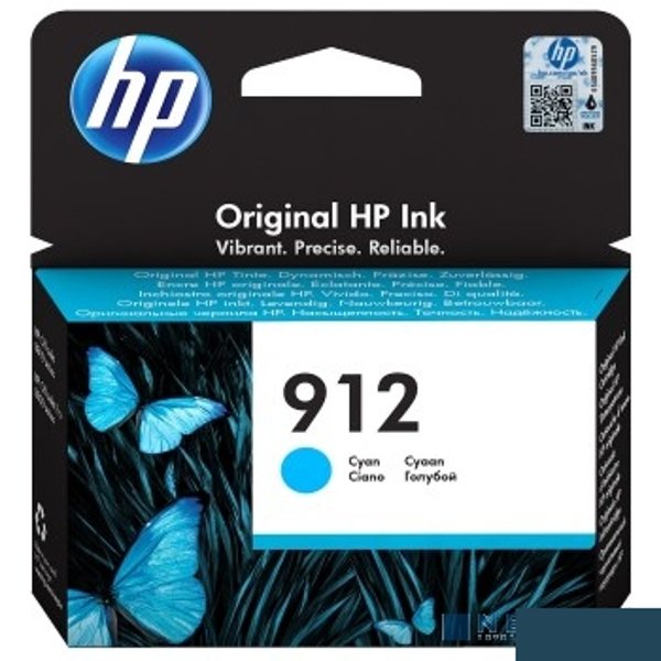 HP 3YL77AE Картридж № 912 струйный голубой (315 стр) {HP OfficeJet 801x/802x}