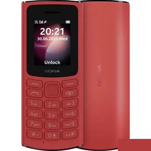 NOKIA 106 TA-1564 DS EAC1 RED [1GF019BPB1C02]