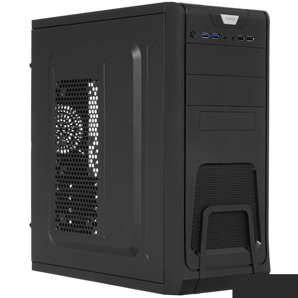 Exegate EX278394RUS Корпус Miditower Exegate CP-603 Black, ATX, <без БП>, 2*USB+2*USB3.0, Audio