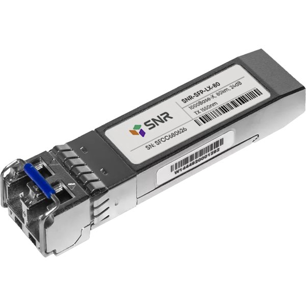 SNR SNR-SFP-LX-80 Модуль SFP оптический, дальность до  80км (24dB), 1550нм