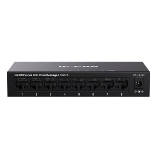 IP-COM G2208D WEB Smart Коммутатор настольный 8-Ports 10/100/1000 Base-T Gigabit Switch