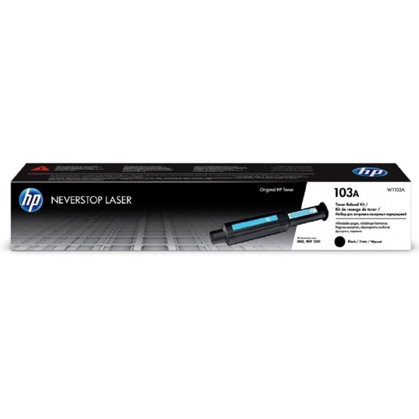 HP W1103A Заправочный контейнер для принтера HP Neverstop тип 103A черный (2500 стр.)