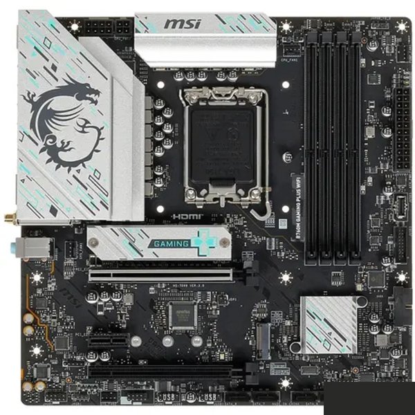 Материнская плата MSI B760M GAMING PLUS WIFI, LGA 1700, Intel B760, mATX, Ret