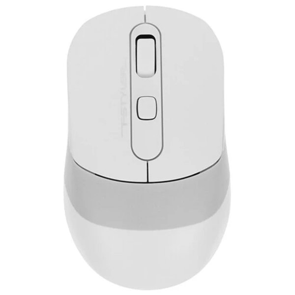 Мышь A4Tech Fstyler FB10C белый/серый оптическая (2400dpi) беспроводная BT/Radio USB (4but) [1583792]