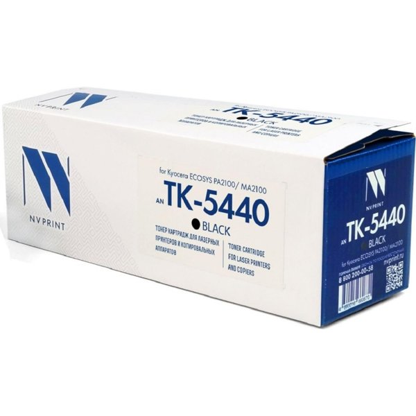 NV Print Картридж NVP совместимый NV-TK-5440 Black для Kyocera ECOSYS PA2100/MA2100 (2600k)
