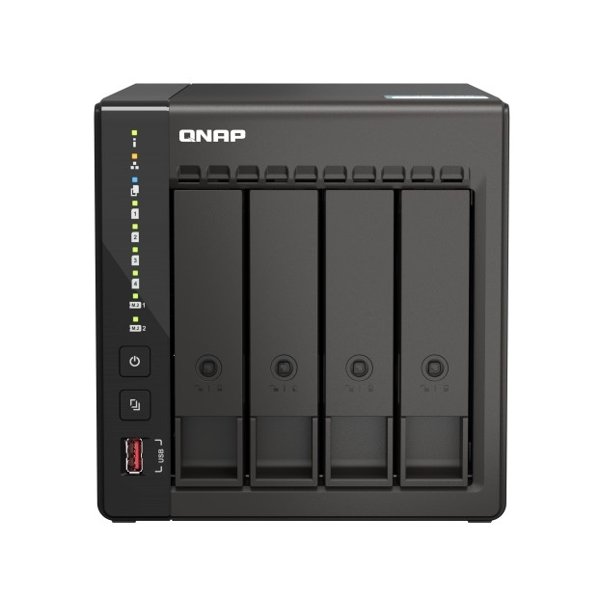 Сетевое хранилище NAS Qnap Original TS-453E-8G 4-bay настольный Celeron J6412