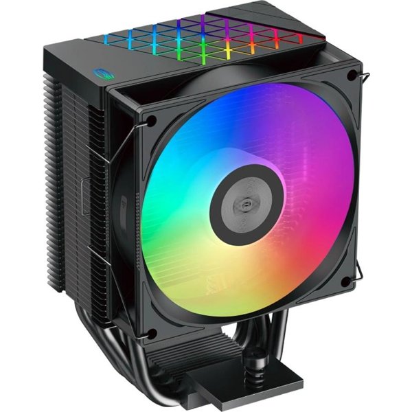 Устройство охлаждения(кулер) PcCooler R400 ARGB Soc-AM5/AM4/1200/1700/1851 черный 4-pin 18-30dB Al+Cu 180W Ret (R400-BKAWYX-US)