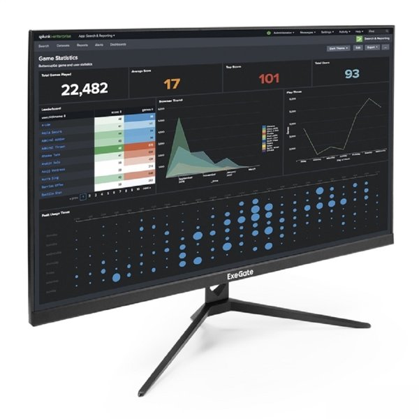 LCD ExeGate 27" EV2707A ProSmart черный {VA 1920x1080 75Hz 5ms 16:9 280cd 3000:1 178/178 D-Sub HDMI2.0 FreeSync LowBlueLight 2x3W VESA регулировка наклона} [EX294345RUS]