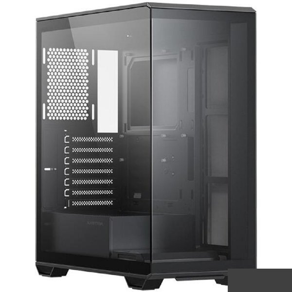 XASTRA Корпус Q600-0F-UC Black ATX/Aquarium/Screewless/no fans/Type-C/ Q600-0F-UC