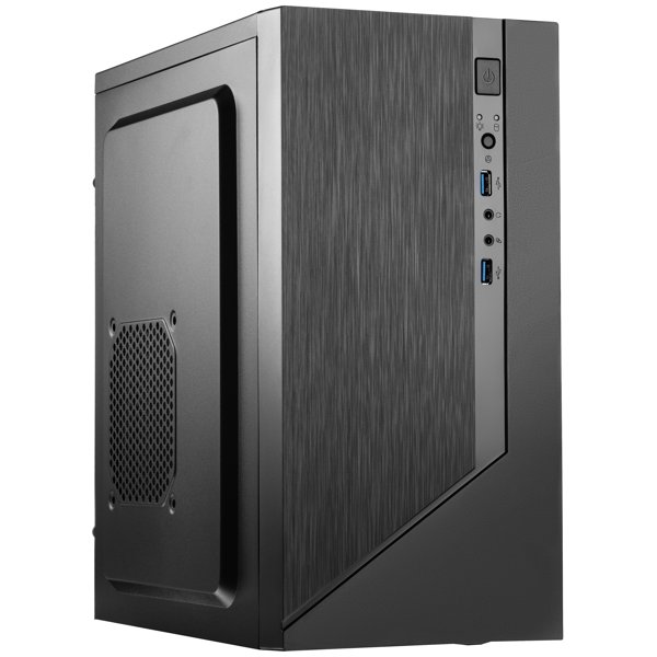 Foxline FZ-015-SX450R-U32  " Forza mATX, 450W, 2xUSB3.0, Black, w/o FAN, 12 cm fan PSU, power cord"