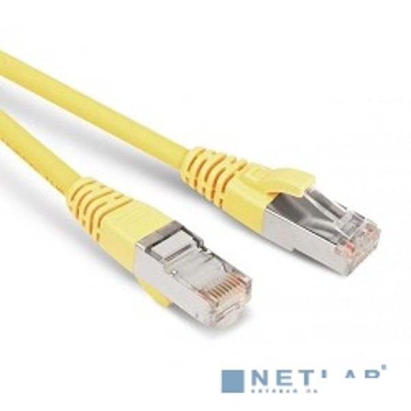 Hyperline PC-LPM-STP-RJ45-RJ45-C5e-2M-LSZH-YL Патч-корд F/­UTP, экранированный, Cat.5e, LSZH, 2 м, желтый