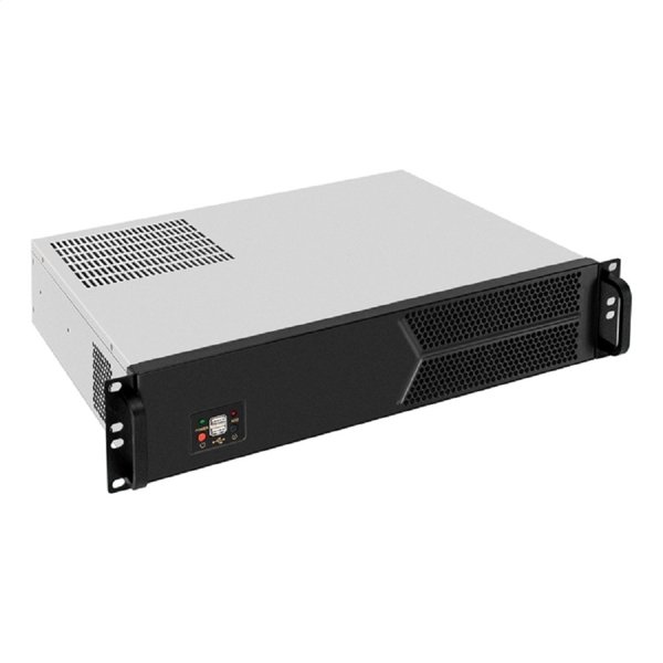 Exegate EX298441RUS Серверный корпус ExeGate Pro 2U330-03 <RM 19", высота 2U, глубина 330, БП 1200PPH-SE, 2*USB>