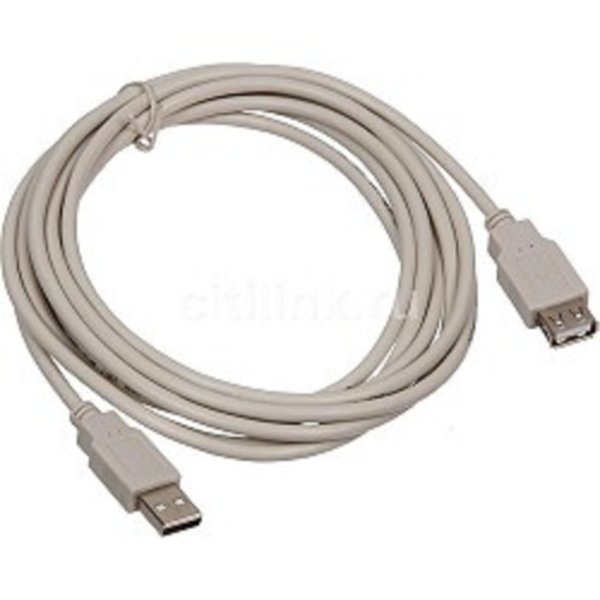 Кабель-удлинитель USB2.0 Buro USB2.0-AM/AF-3 A(m)/A(f) (3м) [817257]