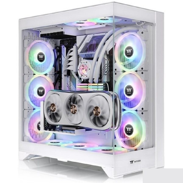 Корпус Thermaltake CTE E660MX белый без БП E-ATX 13x120mm 11x140mm 2xUSB3.0 audio bott PSU