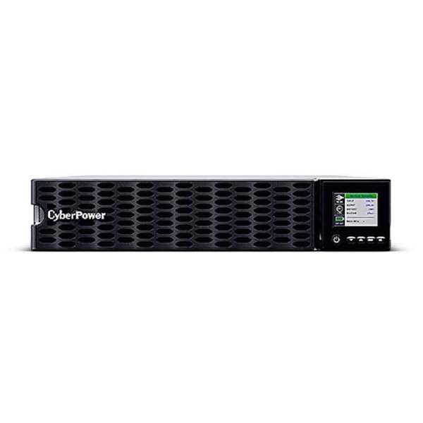 ИБП CyberPower OL5KERTHD 2U {Online, 5000VA/5000W USB/RS-232/Сухой контакт/EPO/SNMPslot (2 C19, 4 C13, клеммная колодка) 5Ач х12}
