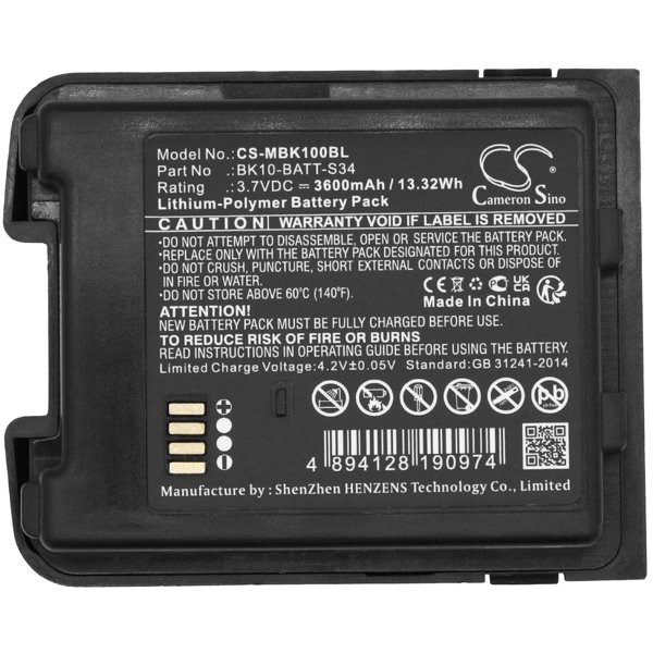 M3 Mobile BK10-BATT-S34