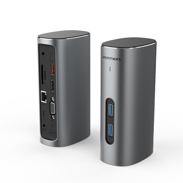 Vention USB Type C 12 в 1 (TPJH0-EU)