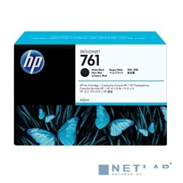 HP CM991A Картридж №761 {Designjet T7100, Matte Black (400ml)}