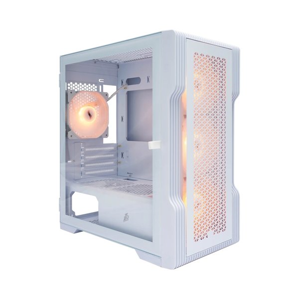 1STPLAYER TRILOBITE T3 ARGB White / mATX / 4x120mm ARGB fans / T3-WH-4F7-W