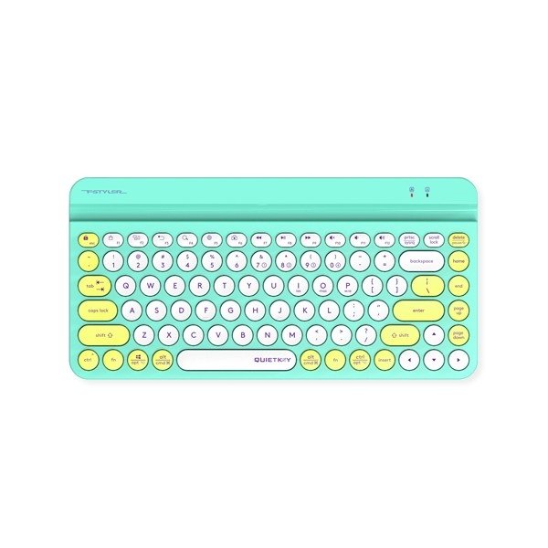 Клавиатура A4Tech Fstyler FBK30 зеленый USB беспроводная BT/Radio slim Multimedia (FBK30 AVOCADO)