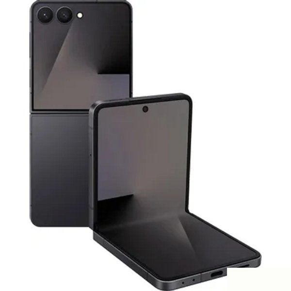 Смартфон Samsung SM-F766B Galaxy Z Flip7 512Gb 12Gb черный раскладной 3G 4G 1Sim 6.9" 1080x2520 Android 16 50Mpix 802.11 a/b/g/n/ac/ax/be NFC GPS GSM900/1800 GSM1900 Protect