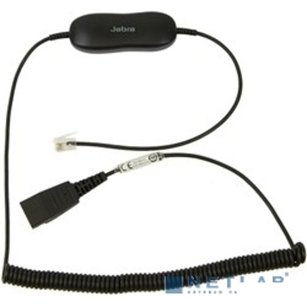 Jabra 88001-04 Smart Cord, QD to RJ10 QD на RJ10, витой, от 80см до 1 метра