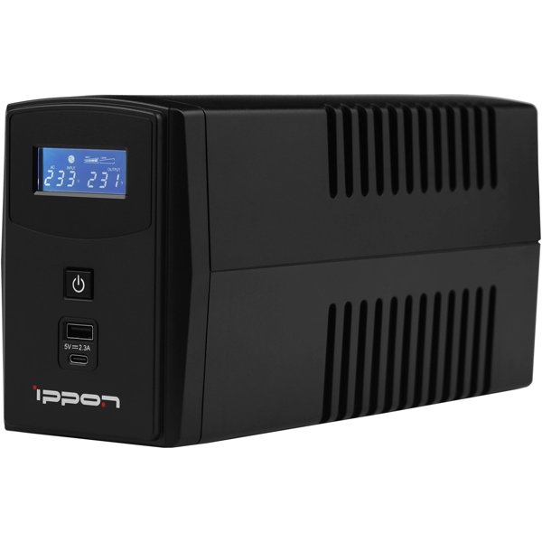 Ippon Back Power Pro II 500 black {1030299}