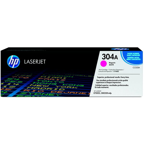 HP CC533A Картридж ,Magenta{LJ CP2025/CM2320, Magenta, (2800стр.)}
