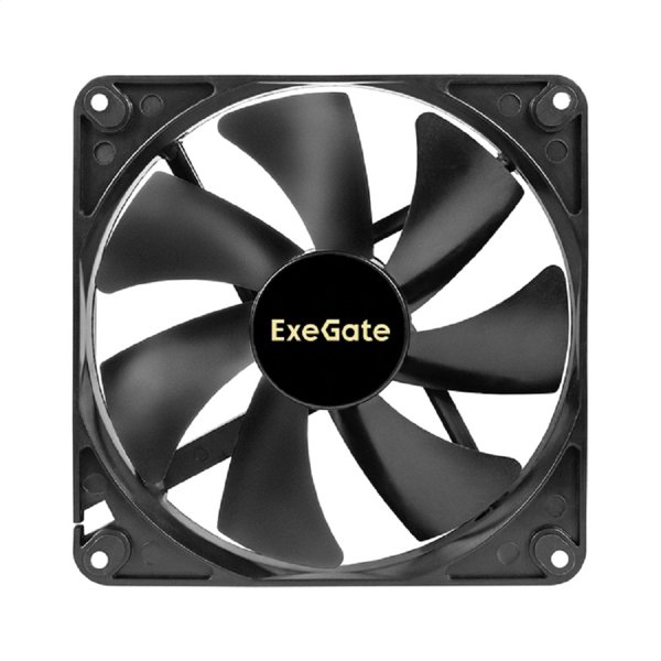 Exegate EX297100RUS Вентилятор 12В DC ExeGate ExtraPower EP14025B3P (140x140x25 мм, 2-Ball (двойной шарикоподшипник), 3pin, 1600RPM, 31dBA)