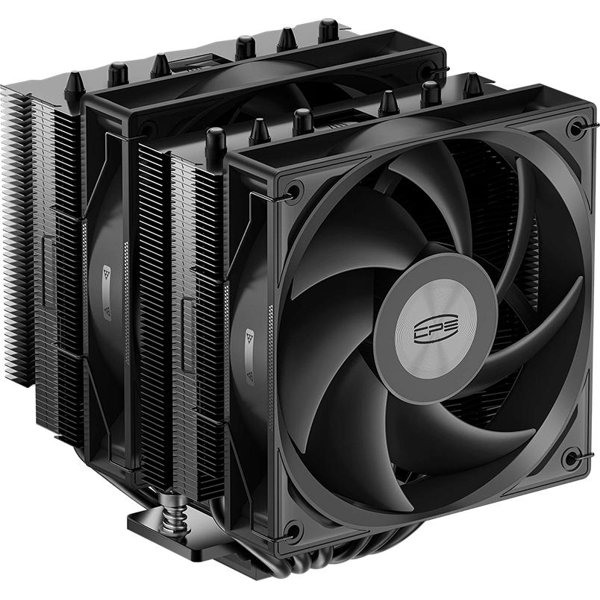 Устройство охлаждения(кулер) PcCooler RT620 Soc-AM5/AM4/1151/1200/2066/1700 черный 4-pin 34.9dB Al+Cu 265W Ret (RT620-BKNWXX-GL)