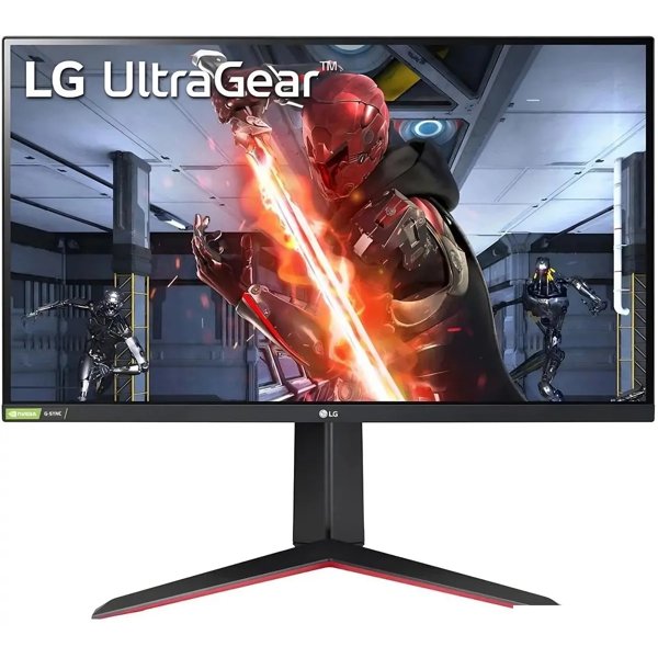 LCD LG 27" 27GN650-B черный {IPS 1920x1080 144Hz 5ms 360cd 1000:1 HDR10 8bit 2xHDMI2.0 DisplayPort1.4 FreeSync(Prem) G-Sync AudioOut VESA}