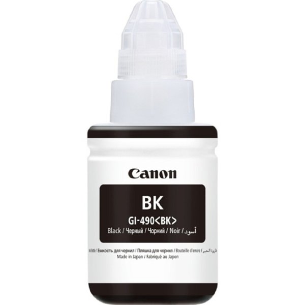 Canon 0663C001 Чернила Canon GI-490 BK (black), 135 мл