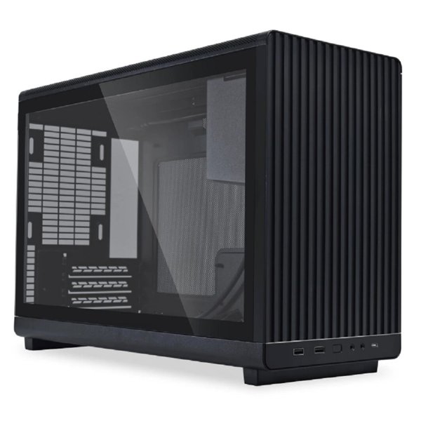 Lian Li Корпус A3-mATX TG Black / Tempered Glass Edition / Bottom Dust Filter / G99.A3X.10R/G99.A3X.R0