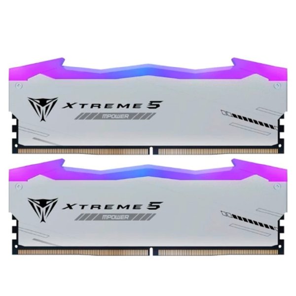 Patriot DDR5 DIMM 2x16GB 6000MHz PVXR532G60C30KM Viper Xtreme 5 RGB RTL Gaming PC5-48000 CL30 288-pin 1.35В с радиатором Ret