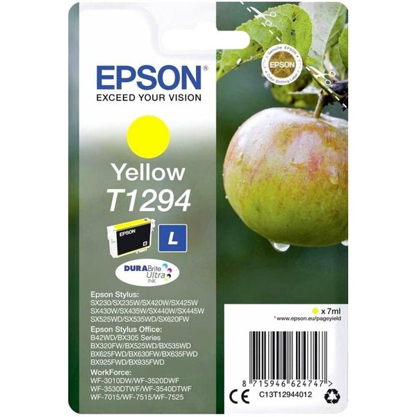 Epson Т1294 Yellow (C13T12944012)