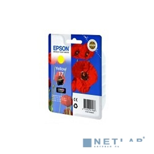 EPSON C13T17044A10 17 YE Epson Expression Home XP-33 / 103 / 203 / 207 / 303 / 306 / 403 / 406 (cons ink)