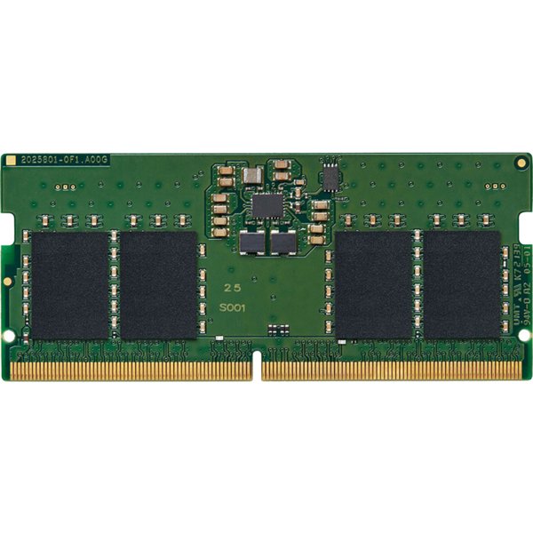 Kingston DDR5 SODIMM 8GB 5600MT/s Non-ECC CL46 1Rx16 KVR56S46BS6-8