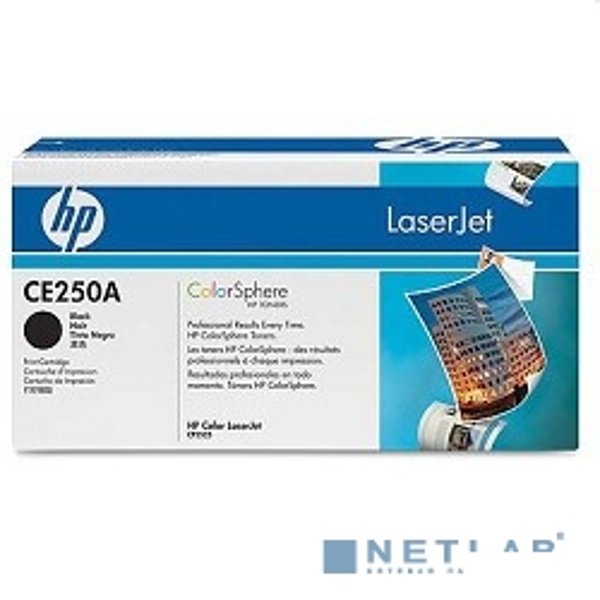 HP CE250A Картридж ,Black{CLJ CM3530/CP3525, Black, (5000стр.)}