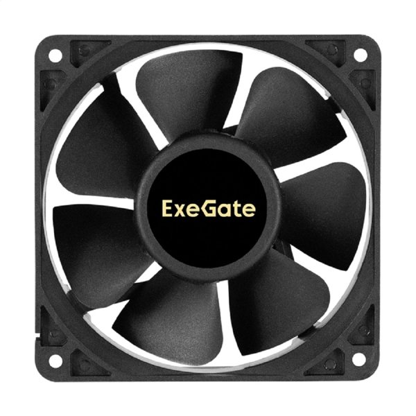 Exegate EX297096RUS Вентилятор 24В DC ExeGate EX12038S3P-24 (120x120x38 мм, Sleeve bearing (подшипник скольжения), 3pin, 3000RMP, 46,1dBA)