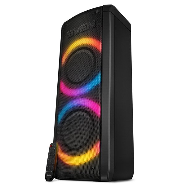 Портативная акустика АС PS-710, черн (100 Вт, TWS, BT, FM, 4400мАxч)