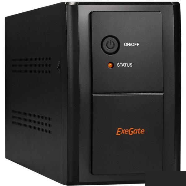 Exegate EP285515RUS ИБП ExeGate SpecialPro UNB-2000.LED.AVR.EURO.RJ.USB <2000VA/1200W, LED, AVR, 4 евророзетки, RJ45/11, USB, Black>