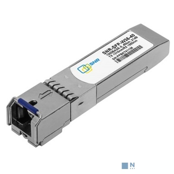 SNR-SFP-W35-40 SNR Модуль SFP WDM, дальность до 40км (21dB), 1310нм