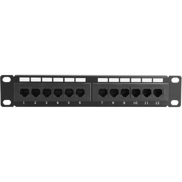 5bites Патч-панель PPU55-10 UTP / 5E / 12P / KRONE / 110 / DUAL IDC / 1U / 10"