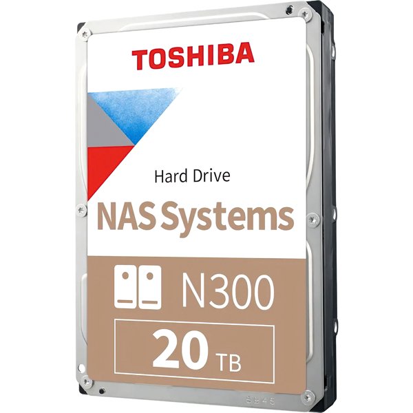 Toshiba N300 NAS 20Tb (HDWG82AXZSTA)