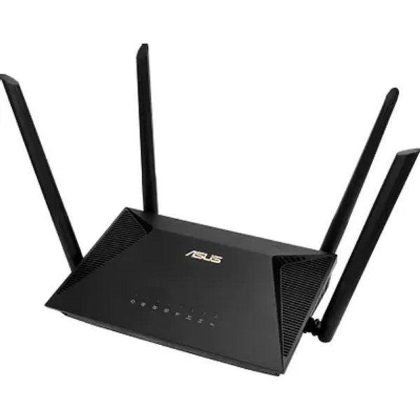 ASUS RT-AX53U Беспроводной двухдиапазонный маршрутизатор AX1800 с поддержкой технологии MU-MIMO, 3G/4G и USB-портом, Wi-Fi 6 (ax)